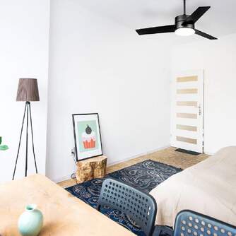 VENTILADOR TECHO U.BLUE BORA 3048 118CM LED 70W