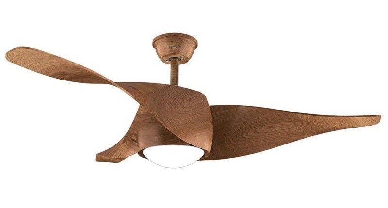 Ventilador de techo Cecotec Energy Silence Aero 5290 - DC 40 W, con luz, Blackwood, 8474