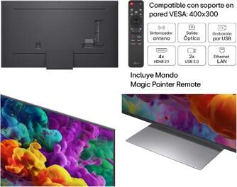 TV LG 86%%%quot; 86QNED86B6B UHD QNED EVO MINILED A8 144H