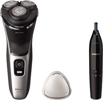 AFEITA. PHILIPS S3143/02 W%%%amp;DRY 60MIN NT1650 NARIZ