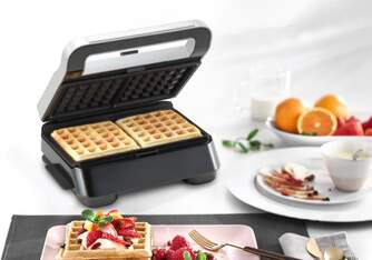 GRILL BRAUN SM5006 INOX 800W PLACAS INTER. 27X13CM