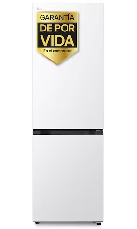 Frigor&iacute;fico Combi LG GBBSJ10ESW - DoorCooling+, 186 x 60 cm, 333 L, Clase E, Blanco