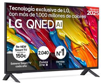 TV LG 43%%%quot; 43QNED82A6B UHD QNED ALFA7 WEOS25