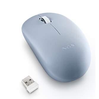 RATON NGS FOGPROBLUE INALAMBRICO SILENCIOSO AZUL