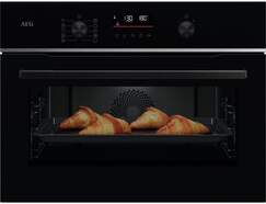 Horno compacto AEG Serie 5000 TA5PK401B - 45 litros, 45 programas, 3000W, limpieza pirol&iacute;tica, negro