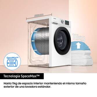 LVD. SAMSUNG WW11BB534DAES3 11K 1400R BCA ATD ECB