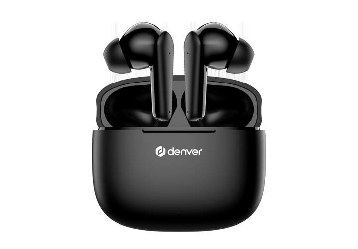 Auriculares Denver TWE-48B Negro - 20-20000 Hz, True Wireless Stereo, Bluetooth 5.3
