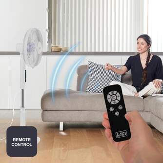 VENTILADOR PIE BLACK%%%amp;DECKER BXEFP30E DC MD TIMER