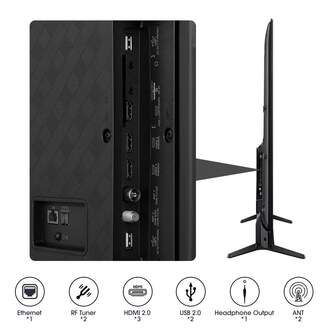 TV HISENSE 85%%%quot; 85A6K UHD SMART TV DTS X HDR10 