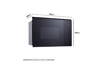 MICR. LG MGBZ2593F 25L 900W GRILL INOX INT