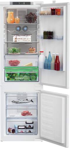 Frigorífico Combi Integrable Beko BCNA275E4SN - Clase E, 177cm, NeoFrost, HarvestFresh, DualCooling