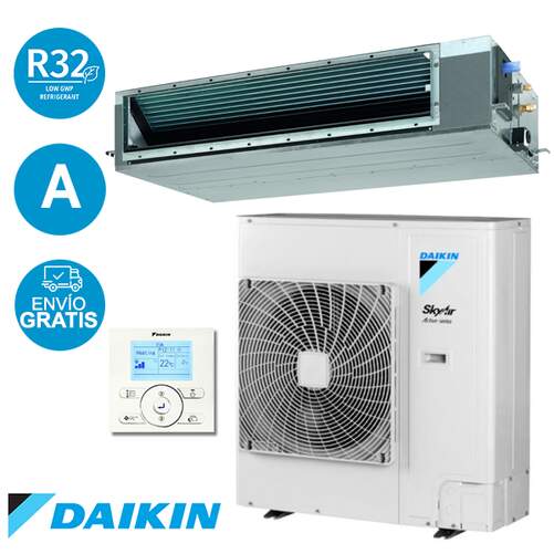 Aire Acondicionado Daikin ADEAS100A - Clase A+/A+, R32, 8170 frig/h, 9288 kcal/h
