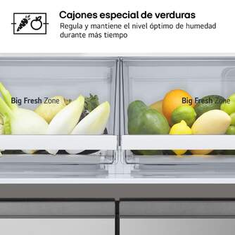 FRI. LG GMB860PYDE 179x83 530L 4P INOX