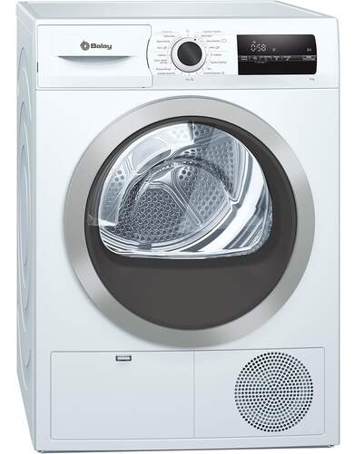 Secadora Bomba Calor Balay 3SB581B - 8 kg, Clase A++, Display, Blanco