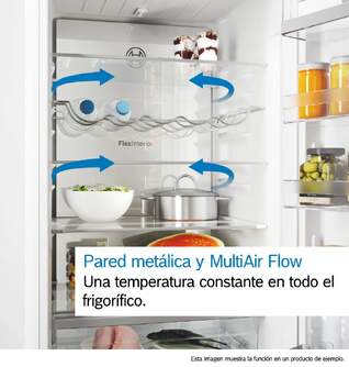 FRICOM. BOSCH KGN392LAG 203x60 NF INOX