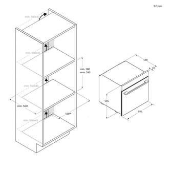 HORNO HAIER H6ID2P3T1HTB 78L