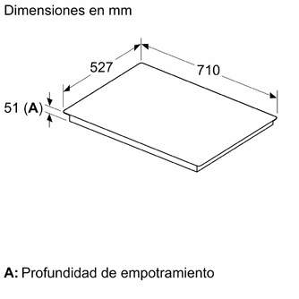 ENCIM. BOSCH PID775HC1E 3F IND 70CM ZONA 32CM
