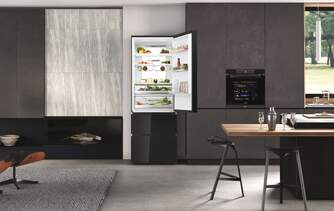 FRICOM. HAIER HTW7720DNGB 200x70 3D 3P NF CRIS.NEG