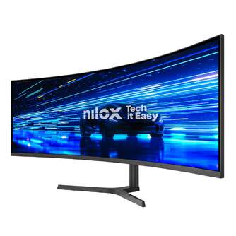 MONITOR NILOX 49%%%quot; DUAL DQHD CURVO 165HZ