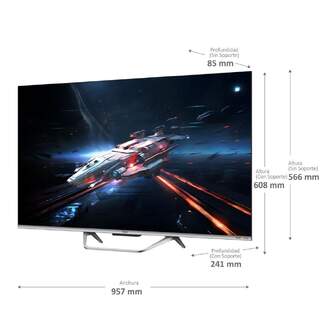 TV HAIER 43%%%quot; H43Q800UX UHD QLED GOOGLE TV BT PEANA