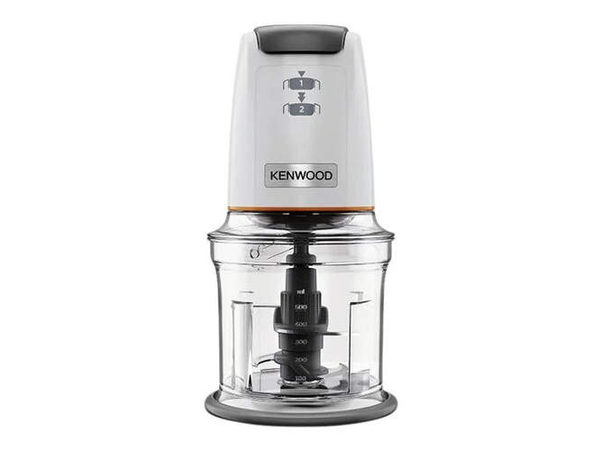 Picadora Kenwood CHP61 Easy Chop - 500 W, 2 V, 0,5 L, Un solo toque, Blanco