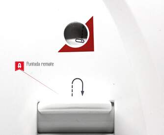 MAQUINA DE COSER ALFA 720  9 PUNTADAS LUZ LED