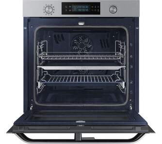 Horno Samsung Dual Cook Flex NV75N5671RS | A+, 75L, Pirolítico