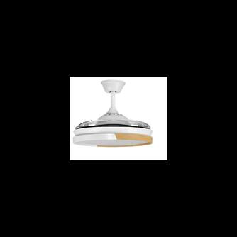 VENTILADOR TECHO RETRACT CRISTAL ECORO 45W MD