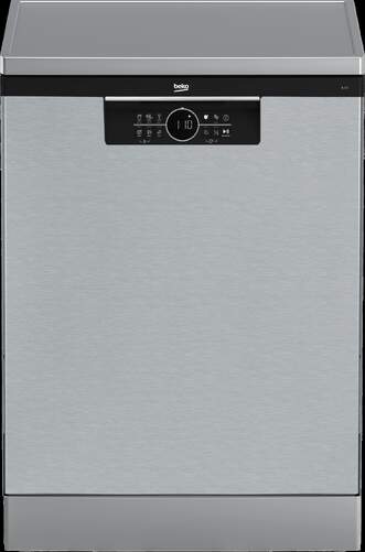 Lavavajillas Beko BDFN26441X - Clase C, 6 programas, 14 cubiertos capacidad, 46 dB, Inox