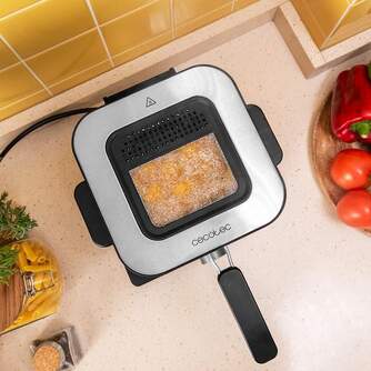 FREIDORA CECOTEC CLEANFRY 1500 INOX 900W 1,5L 3102