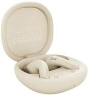 Auriculares bluetooth HiFuture FlyBuds4 AI Latte - Hasta 30h de uso, TWS, 4 micr&oacute;fonos, carga r&aacute;pida