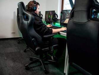 SILLA GAMING NASA PIONEER LED RGB CON MANDO