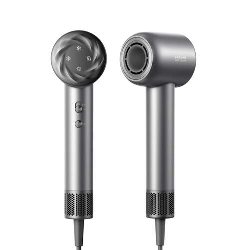 Secador Dreame Glory Mix Negro - 1600 W, funci&oacute;n i&oacute;nica, 2 velocidades, 1,8 m cable, 4 ajustes temp.