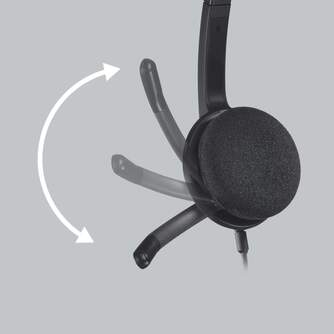 AURICULARES LOGITECH H340 CON MICRO CONEX USB