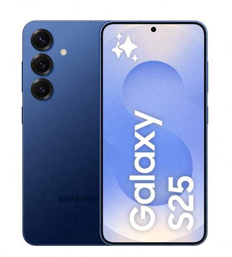 Samsung Galaxy S25 12/256 GB Azul Marino - 6,2", 4000 mAh, 50 MP, Snapdragon 8 Elite