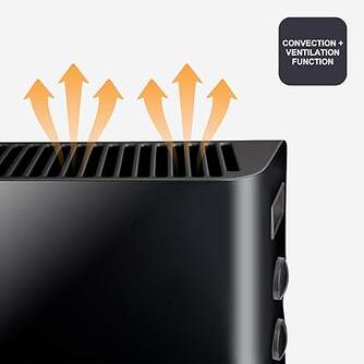 CONVECTOR BLACK%%%amp;DECKER BXCSH2000E 2000W NEGRO