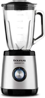 BATID. VASO TAURUS MAGNUM 1500W 1,5L V/C INOX