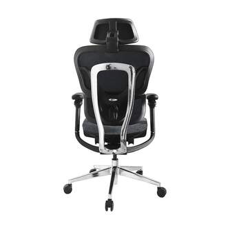 SILLA OFICINA EQUIP ERGONOMICA PREMIUM AZUL Y NEGR
