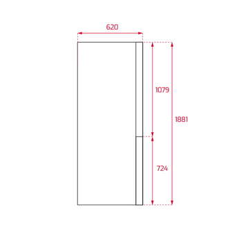 FRICOM. TEKA NFL345C 188x60 NF INOX DSP 40672051