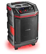 Altavoz NGS WildBash - 300 W (50 W RMS), Bluetooth 5.4, 4 h de autonomía, Luz LED