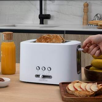 TOST. CECOTEC TOAST%%%amp;TASTE 9000 2R CORTO BCO 3188