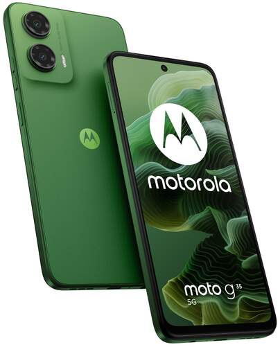 Motorola G35 5G 8/256GB Verde - 6,72", cámara 50MP QuadPixel, altavoces estéreo Dolby Atmos, 5000mAh