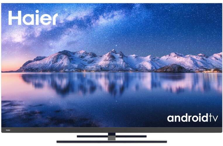 TV 55" HQLED Haier H55S800UG - 4K Android TV, Dolby Vision/Atmos 26+30W, Micro Dimming, HDMI 2.1