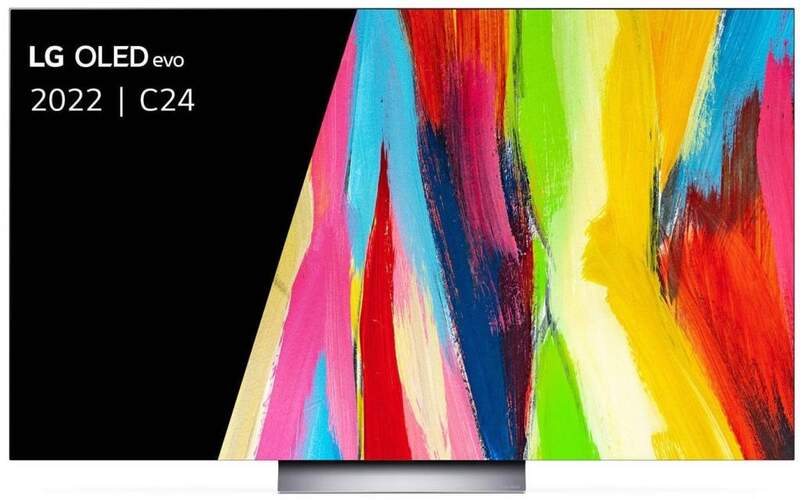 TV 55" LG OLED 55C24LA Evo - 4K 120Hz, ThinQ webOS22, A9 Gen 5, Dolby Vision/Atmos 40W