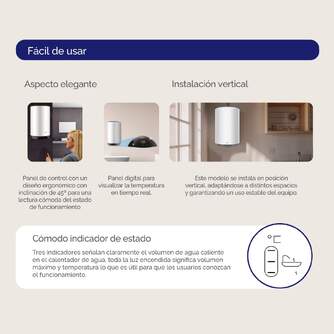 TERMO ARTICA ATD500B DIGITAL 50L CLASEB B