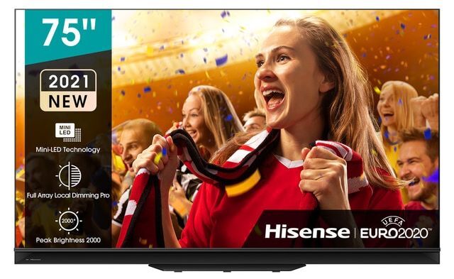 TV Hisense MiniLED 75" 75U9GQ - 4K UHD, Full Array