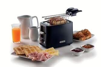 TOST. ARIETE 157/03 2R CORTO 760W GRAFITO PINZAS