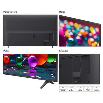 TV LG 65%%%quot; 65UA75006LA UHD ALFA7 WEBOS25 HDR10/HLG