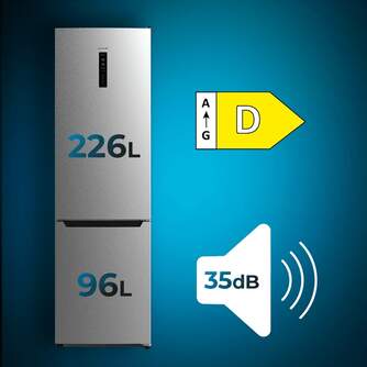FRICOM. CECOTEC 02423 185x60 NF INOX DSP