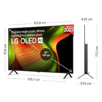 TV LG 55%%%quot; 55B56LA UHD OLED ALFA8 120HZ WEBOS25